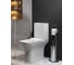 Унитаз Grossman Classic (640х340х790) напольный, безободковый, с тонкой крышкой, 2 места GR-4464S 5