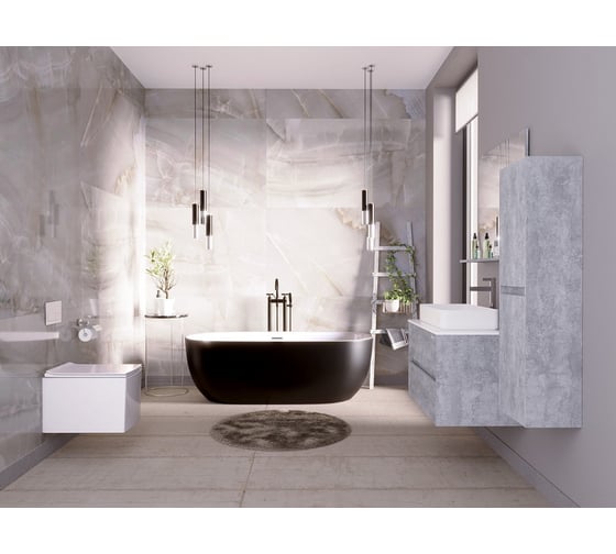 Отдельно стоящая ванна Grossman Classic 160x80x58 см GR-2502MB