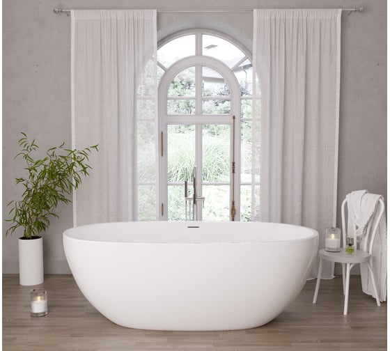 Отдельно стоящая ванна Grossman Classic 150x78x58 см GR-2403
