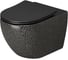 Унитаз подвесной Grossman Color 550*365*395 мм, черный, безободковый, GR-4411BBLS 1