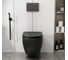Унитаз подвесной Grossman Color 550*365*395 мм, черный, безободковый, GR-4411BBLS 4