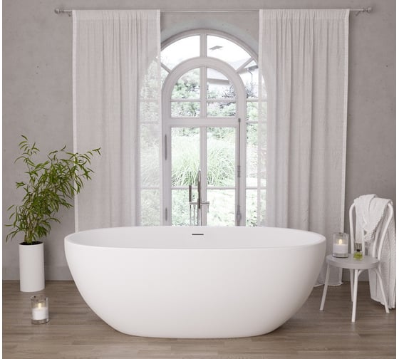 Отдельно стоящая ванна Grossman Classic 150x78x58 см GR-2403M