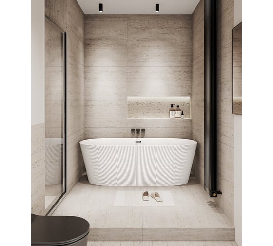 Отдельно стоящая ванна Grossman Forta 170x75x58 см GR-27021M