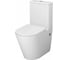 Унитаз Grossman Color 620*365*810 мм, белый матовый, напольный, безободковый, с тонкой крышкой, 2 места GR-4480MS 1