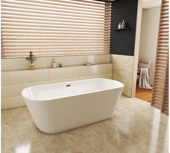 Отдельно стоящая ванна Grossman 170x80x58 см GR-1501