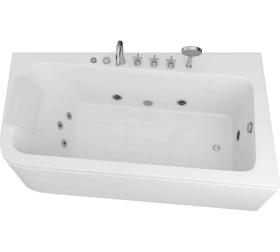 Гидромассажная ванна Grossman 95x170x58 см GR-17095-1R 1