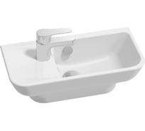 Рукомойник JACOB DELAFON EGJ112-00 Struktura 50x 25,5 с отвод для смесителя, слив перелив, белый 00000073723