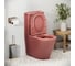Унитаз напольный Grossman Color 620*365*810 мм, розовый матовый, безободковый, 2 места GR-4480PIMS 7