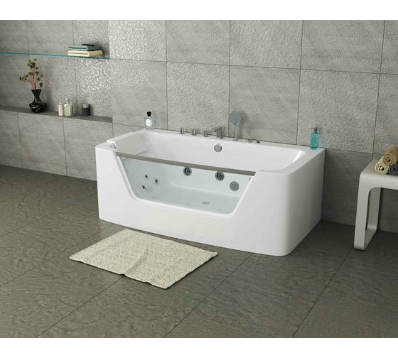 Гидромассажная ванна Grossman 85x160x58 см GR-16085-1
