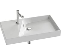 Подвесная раковина-столешница JACOB DELAFON EXO112-Z-00 Rythmik ШГ 80х46 см. 00000036711
