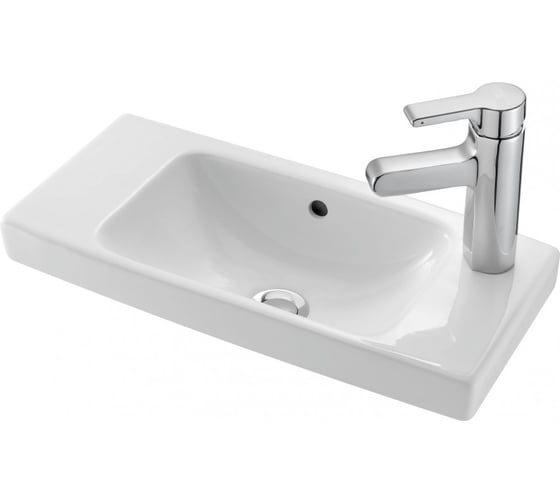 Раковина JACOB DELAFON ODEON UP E4701R-00 50x22 см, отверстие под смеситель справа 00000012445