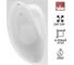 Ванна Timo IVA 160х100 без комплектующих IVA1610L 2