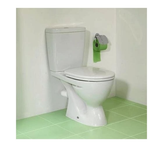Напольный унитаз-компакт IDEAL STANDARD Eurovit с сиденьем с крышкой W904201 W300201 00000010645