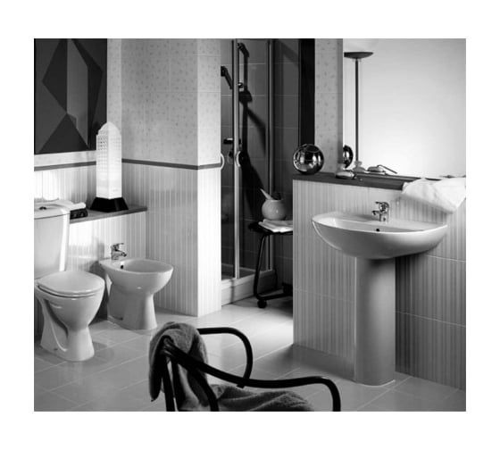 Напольный унитаз-компакт IDEAL STANDARD Eurovit с сиденьем с крышкой W904201 W300201 00000010645