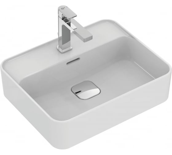 Умывальник IDEAL STANDARD STRADA II Vessel 50 см, с полочкой для монтажа смесителя T296601 00000074051