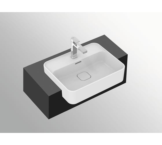 Умывальник IDEAL STANDARD STRADA II Vessel 50 см, с полочкой для монтажа смесителя T296601 00000074051