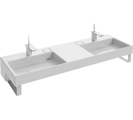 Двойная раковина-столешница JACOB DELAFON Terrace EXA112-00, 150х49 00000034968