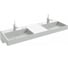 Двойная раковина-столешница JACOB DELAFON Terrace EXA112-00, 150х49 00000034968 1