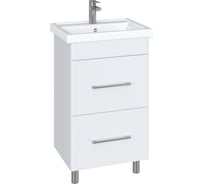 Комплект: Напольная тумба Sanstar Sorento 50, мебельный умывальник Фостер 50 207.1-1.5.1.К