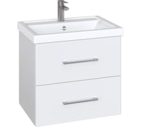 Комплект: Подвесная тумба Sanstar Sorento 60, мебельный умывальник Фостер 600 190.1-1.5.1.К