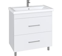 Комплект: Напольная тумба Sanstar Sorento 80, мебельный умывальник Фостер 800 195.1-1.5.1.К