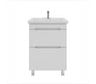 Комплект: Напольная тумба Sanstar Адель 50, мебельный умывальник Фостер 50 210.1-1.4.1.К
