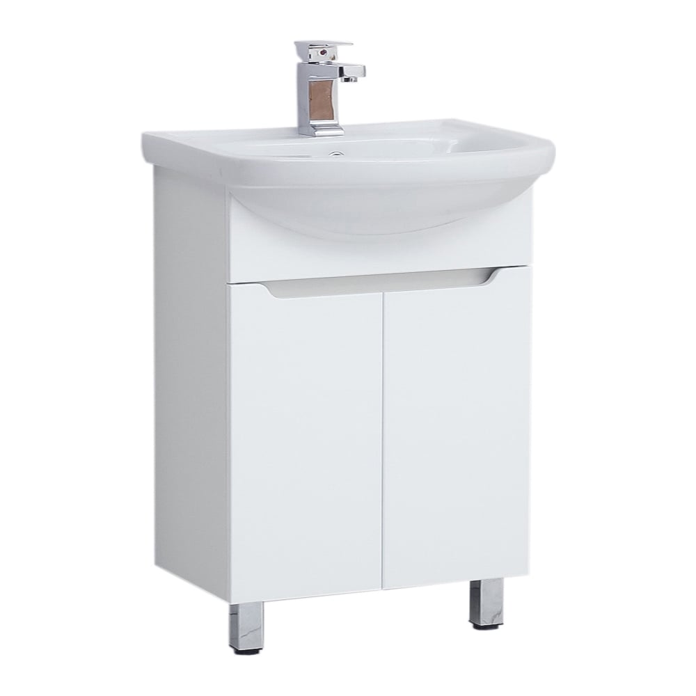 Комплект: Напольная тумба Sanstar Line 70, мебельный умывальник Балтика ...