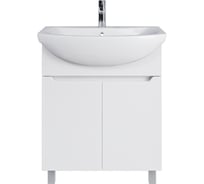 Комплект: Напольная тумба Sanstar Line 70, мебельный умывальник Балтика 70 132.1-1.5.1.К