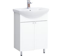 Комплект: Напольная тумба Sanstar Lira 60, мебельный умывальник Грация 60 46.1-1.5.1.K