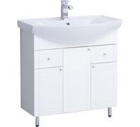 Комплект: Напольная тумба Sanstar Lira 80, мебельный умывальник Балтика 80 48.1-1.5.1.K