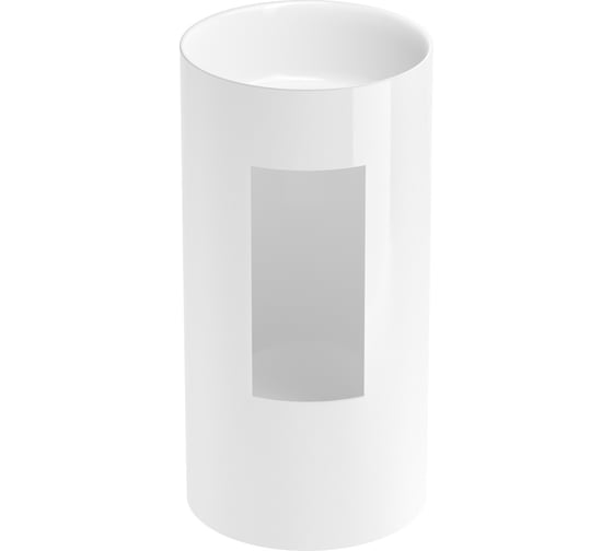 Напольная раковина отдельностоящая Wellsee Chalice Perfection, раковина-моноблок из акрила, цвет белый глянец 230611000