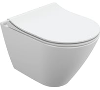 Подвесной унитаз Cersanit CITY SMART CLEAN ON DPL EO SLIM LP 64822