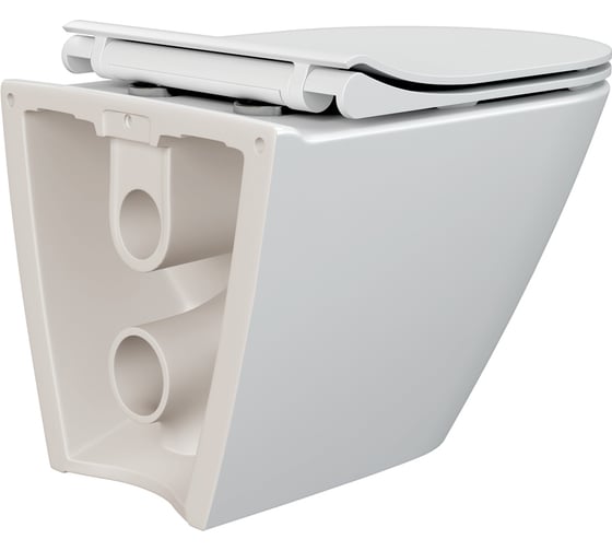 Подвесной унитаз Cersanit CITY SMART CLEAN ON DPL EO SLIM LP 64822