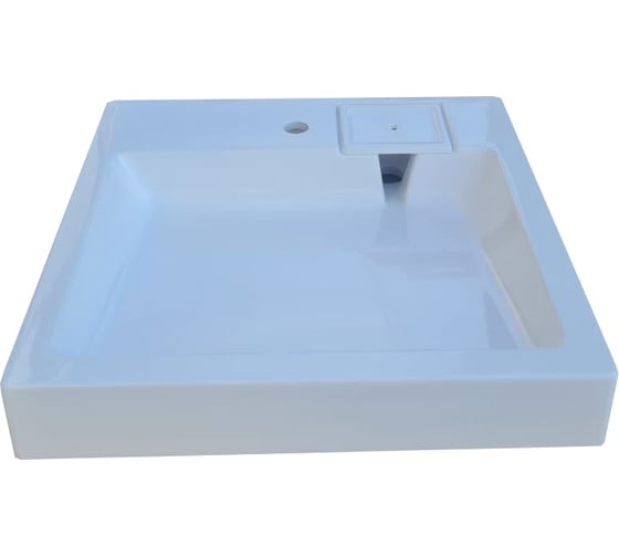 Раковина GreenStone Rida 600x600 (с кронштейнами) GS-R600х600