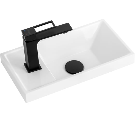 Раковина из искусственного мрамора Art&Max AM-LAV-400-MR-MINI