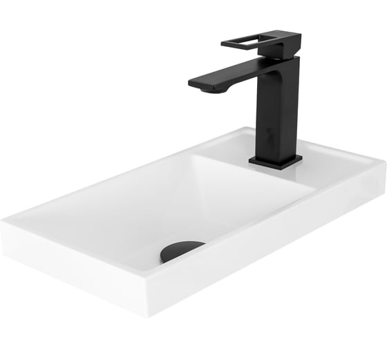Раковина из искусственного мрамора Art&Max AM-LAV-400-MR-MINI