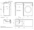 Раковина накладная MIXLINE"БИЛЛ-120x48" шхг левый (выпуск, перелив, крепление, кронштейн) () 553534 2