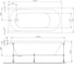 Ванна акриловая AM.PM X-Joy 150x70 см W94A-150-070W-A 11