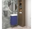 Комплект подвесной тумбы с раковиной и ножками для ванной и туалета Wellsee WC Area в наборе 3 в 1 221804004 7