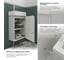Комплект подвесной тумбы с раковиной и ножками для ванной и туалета Wellsee WC Area в наборе 3 в 1 221801004 4