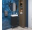Комплект подвесной тумбы с раковиной и ножками для ванной и туалета Wellsee WC Area в наборе 3 в 1 221802004 7