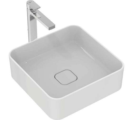 Умывальник IDEAL STANDARD T296201 STRADA II Square Vessel 40 см 00000067172