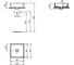 Умывальник IDEAL STANDARD T296201 STRADA II Square Vessel 40 см 00000067172 3