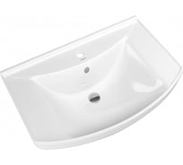 Умывальник DORATIZ Стиль 75 KIROVIT мебельный перелив с обрамлением, белый 0302.834