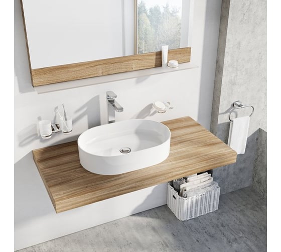 Умывальник RAVAK CERAMIC 550 O SLIM белый XJX01155001 00000069223