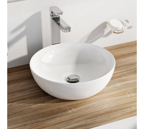 Умывальник RAVAK UNI 400 B SLIM керамический, белый XJX01140003 00000077306