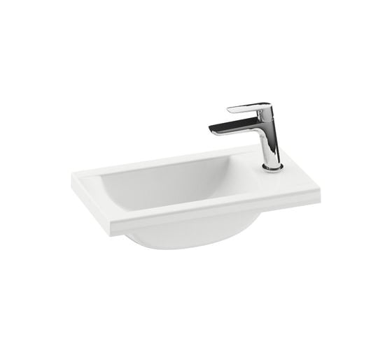 Умывальник RAVAK CLASSIC 400 белый, с отверстиями B14000100P 00000042088 1