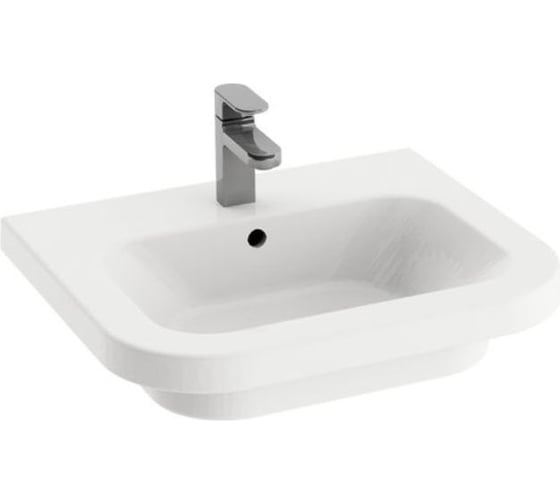 Умывальник RAVAK CHROME 650 керамический, белый XJG01165000 00000039393 1