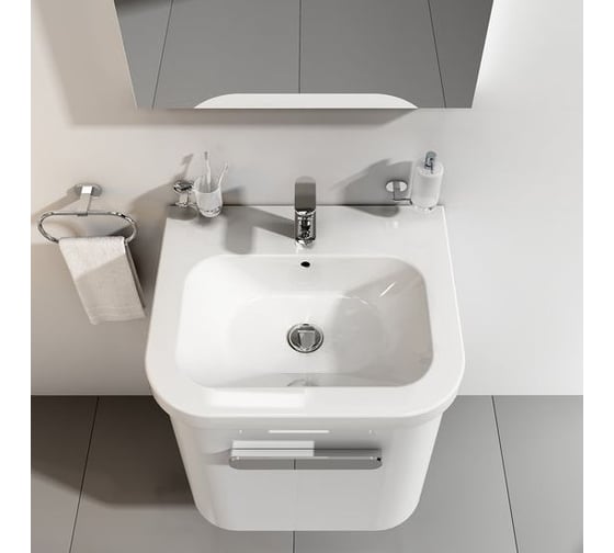 Умывальник RAVAK CHROME 650 керамический, белый XJG01165000 00000039393