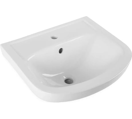 Умывальник DORATIZ Акватон 50 Воротынск мебельный перелив с обрамлением, белый 0301.704